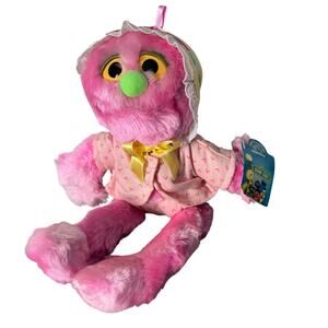 NWT Vintage 1995 Jim Henson Sesame Street Baby Natasha Applause Plush Doll 13"